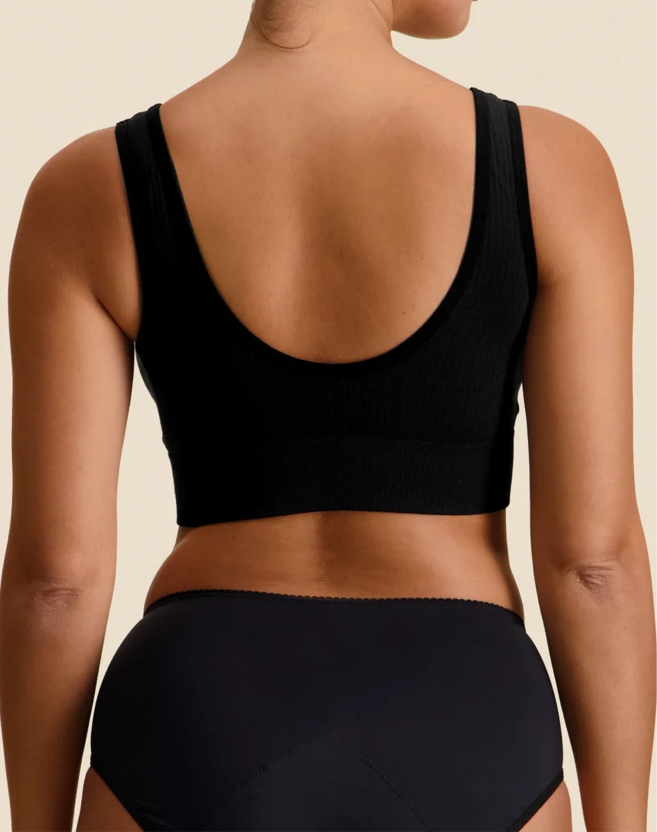 Brassière en maille texturée Cléo